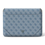 Guess Sleeve GUCS14P4TB 14" niebieski/blue 4G Uptown Triangle logo