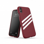 Adidas OR Moulded PU Suede iPhone X/XSburgundowy/collegiate burgundy 33282