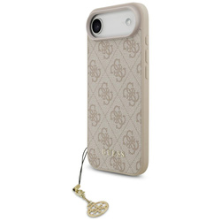Etui Guess 4G Charms Collection MagSafe  do iPhone Air różowy