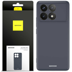 Spacecase Etui Silicone Case Poco F6 Pro 5G black