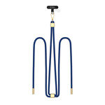 TECH-PROTECT C2S ROPE CROSSBODY STRAP NAVY BLUE/GOLD