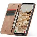 Spacecase Etui Wallet Galaxy S8 light brown