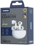 JELLICO wireless earphones TWS15 White