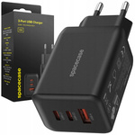 Spacecase Ładowarka USB Charger 65W GaN SC008B black