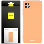 Spacecase Etui Silicone Case Galaxy A22 5G orange