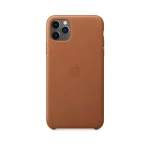 APPLE LEATHER CASE MX0D2ZM/A  IPHONE 11 PRO MAX SADDLE BROWN ORYGINALNA PLOMBA