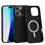 Spacecase Etui Classy Mag iPhone 16 Pro Max black