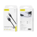 FONENG cable X115 USB-C 3A 1M Black