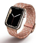 Pasek UNIQ Aspen Braided na Apple Watch 1/2/3/4/5/6/7/8/SE/SE2 40/38/41mm - różowy