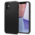Etui Spigen Liquid Air na iPhone 12 mini - czarny mat