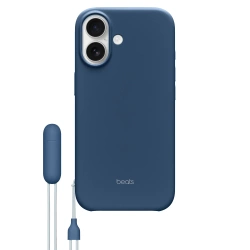 Beats iPhone 17 Kickstand Case with MagSafe and Camera Control - Bedrock Blue MGTM4LL/A open package