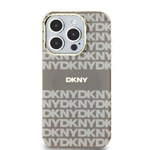 DKNY DKHMP15SHRHSEE iPhone 15 / 14 / 136.1" beżowy/beige hardcase IML Mono & Stripe MagSafe