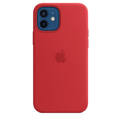APPLE SILICONE MHL63ZM/A  CASE IPHONE 12 / 12 PRO RED OPEN PACKAGE