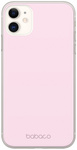 CASE OVERPRINT BABACO CLASSIC 009 IPHONE 12 MINI LIGHT PINK