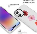 Etui Pnakqil iPhone 17, Aesthetic tropical, hibiscus beach vibes jasne pudełko