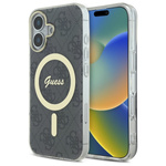 Guess GUHMP16MH4STK iPhone 16 Plus 6.7"  czarny/black hardcase IML 4G MagSafe