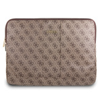 Guess Sleeve GUCS134GB 13" brązowy/brown 4G UPTOWN