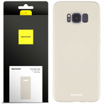 Spacecase Etui Silicone Case Galaxy S8+ bone