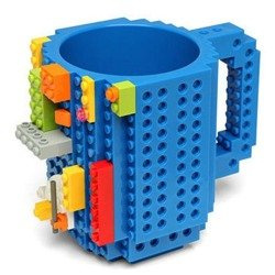 BLOCKS BLUE MUG PERFECT FOR GIFTHIT