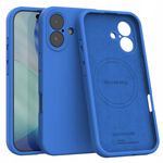 Spacecase Etui Silicone Mag iPhone 17 blue