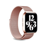 PURO Milanese Magnetic Band Apple Watch 4/5/6/7/SE 40/41mm Bracelet (Rose Gold)