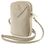 Guess Torebka GUWBZPGSTEGDciemnobeżowy/beige Zip Triangle 4G