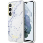 Guess GUHCS23SPCUMAH S23 S911biały/white hardcase Marble