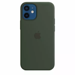 APPLE SILICONE MHKR3ZM/A CASE IPHONE 12 MINI CYPRES GREEN SEALED BOX