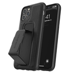 Diesel Grip Case Leather Look iPhone12/12 Pro czarny/black 42534