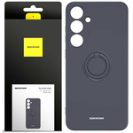 Spacecase Etui Silicone Ring Galaxy S24+ black