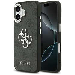 Etui Guess 4G Big 4G Classic Logo do     iPhone 17 czarny srebrny