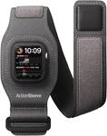 Opaska sportowa Twelve South ActionSleeve na Apple Watch 44/45 mm Gen 7 Szara