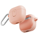 Etui UNIQ Clyde do AirPods 4 Lock Case   różowy