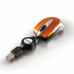 Verbatim Mysz optyczna Go Mini USB-A     1000 dpi pomarańczowy/orange 49023