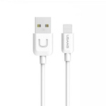 USAMS KABEL U-TURN LIGHTNING 2A 1M BIAŁY