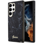 Guess GUHCS23LPCUMAK S23 Ultra S918czarny/black hardcase Marble