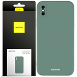 Spacecase Etui Silicone Case iPhone XS Max dark green