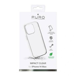 PURO Impact Clear Apple iPhone 14 Pro Max Case (Transparent)