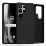 Etui Mercury Pure Magsafe Silicone do    Samsung Galaxy S25 Ultra czarny