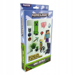 DECORATIVE WALL STICKERS MINECRAFT 19 PCS EXHIBITION