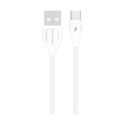 JELLICO USB CABLE -YG-10 3.1A MICRO-USB 1M WHITE