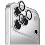 Szkło na obiektyw aparatu UNIQ Optix     Aluminium Camera Lens Protector do iPhone 17 Pro / iPhone 17 Pro Max z aplikatorem srebrny