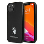 Etui U.S. Polo Assn. Horses Logo na iPhone 13 mini - czarne