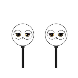 HEADPHONES FOR CHILDREN HARRY POTTER 028 HEDWIGA MULTI-COLOR