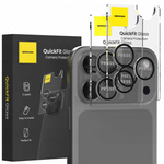 Spacecase Szkło na aparat Quickfit Camera iPhone 17 Pro / 17 Pro Max black