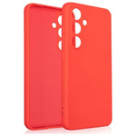 Beline Etui Silicone Samsung S25 Ultra   czerwony/red