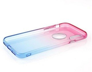 CASE ETUI GLITTER RÓŻOWO-NIEBIESKI HUAWEI P9 LITE