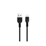 Kabel USB A do USB C Hoco 2,4A 2 m X20 czarny