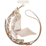 Uniwersalna smycz do telefonu 2w1 UNIQ   Coehl Caryne dusty nude