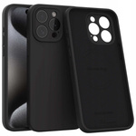 Spacecase Etui Silicone Mag iPhone 15 Pro Max black